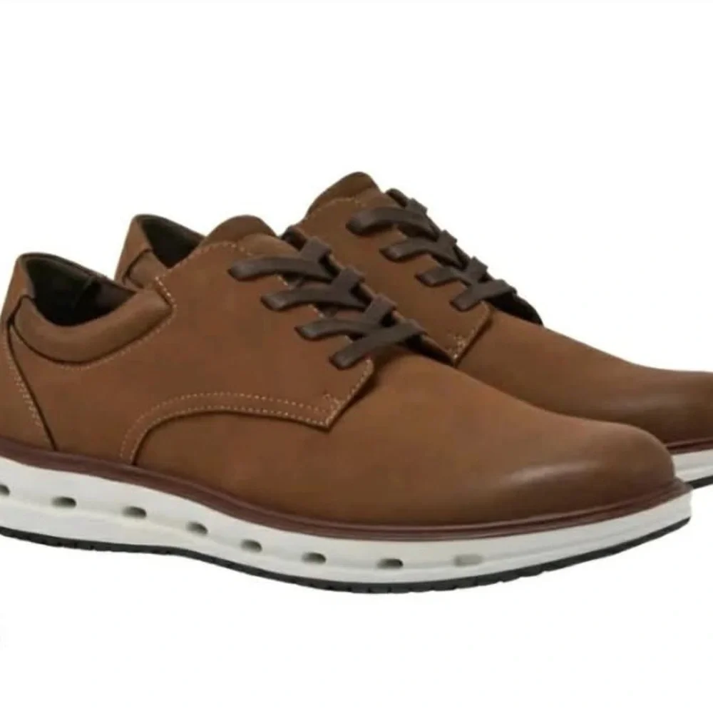 Lands' End Men's Tan Sport Oxford Shoes